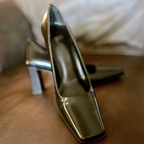 Vintage Square Toe COACH Pumps size 6B - Picture 2 of 7